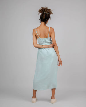 Bubble Strap Dress Light Morera