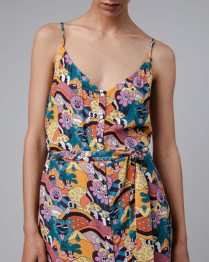 Yeye Weller Long Dress Yellow