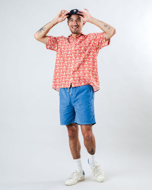 Marisol Aloha Shirt Red