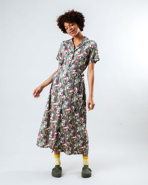 Helios Long Dress Ecru