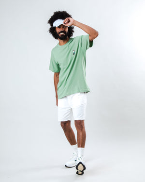 Peanuts Tennis Snoopy T-shirt Light Green