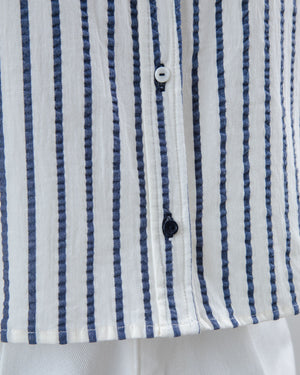 Sailor Oversized Cropped Blue