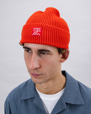 Wool Beanie Red