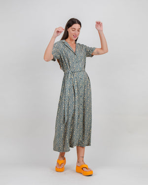 Peanuts Woodstock Long Dress Navy