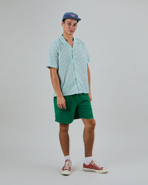 Marbles Aloha Shirt White