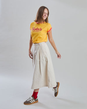 Kodak Retro FIlm Tee W Yellow