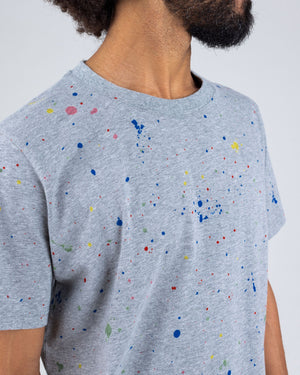 Splash Paint Tshirt Grey