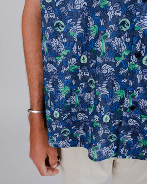 Aloha Shirt Jurassic Park Isla Nublar