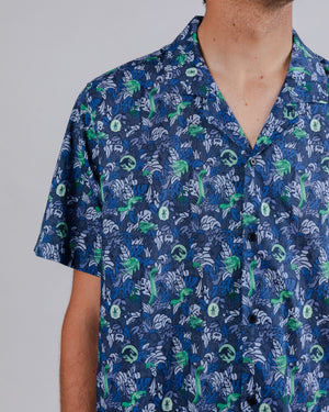 Aloha Shirt Jurassic Park Isla Nublar