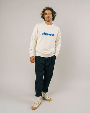 Playmobil Logo Sweatshirt Ecru