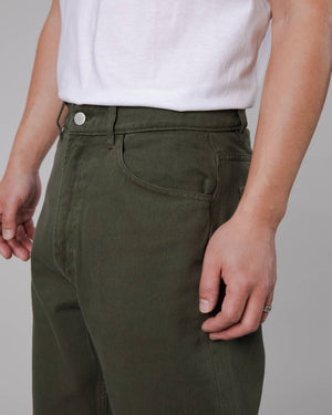 5 Pocket Pants Stone Green