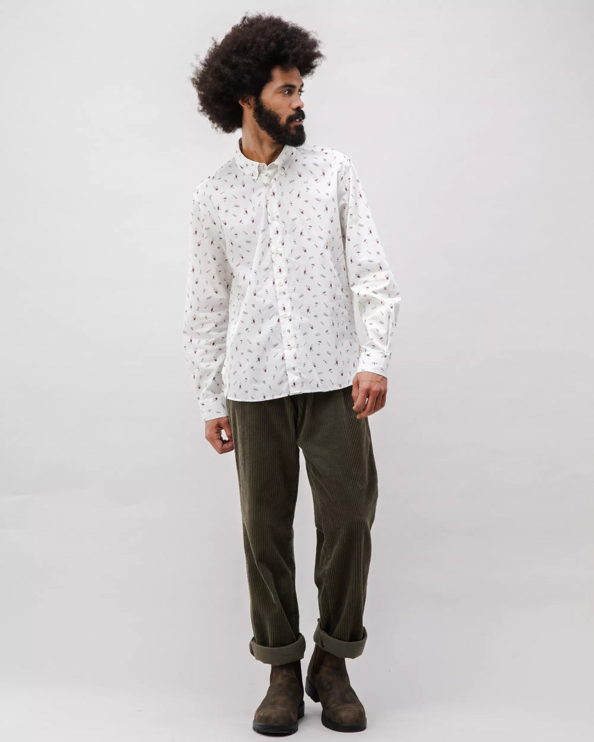 Salut Cotton Shirt Ecru