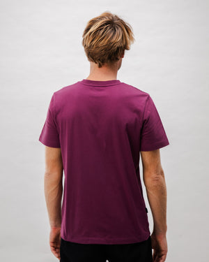 Salut Cotton T-Shirt Grape