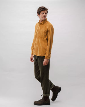 Corduroy Overshirt Camel