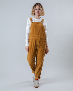 Corduroy Overall Camel