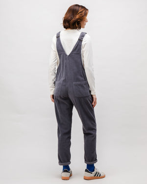 Corduroy Overall Dark Grey