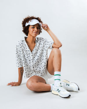 Peanuts Racquet Club Tennis Cropped Blouse