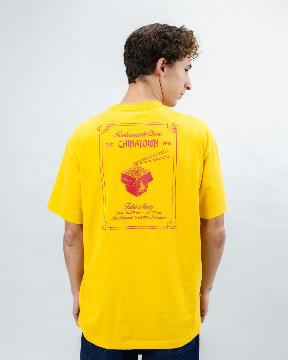 Noodles Oversize T-shirt Yellow