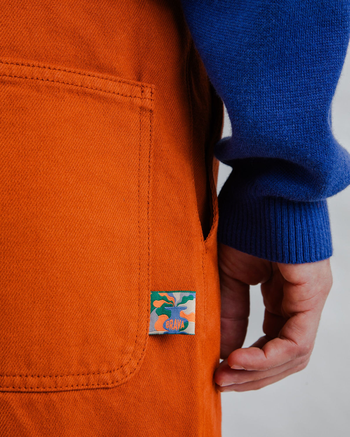 Loose Relaxed Pants Brown