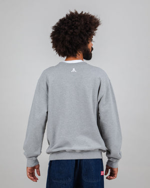Atari Spectrum Sweatshirt Grey Melange