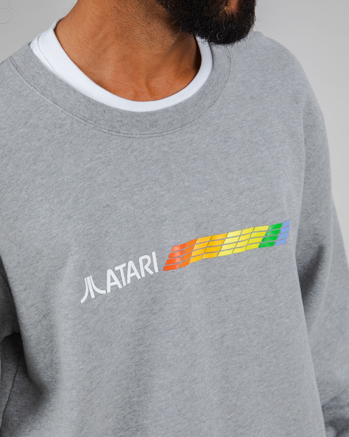 Atari Spectrum Sweatshirt Grey Melange
