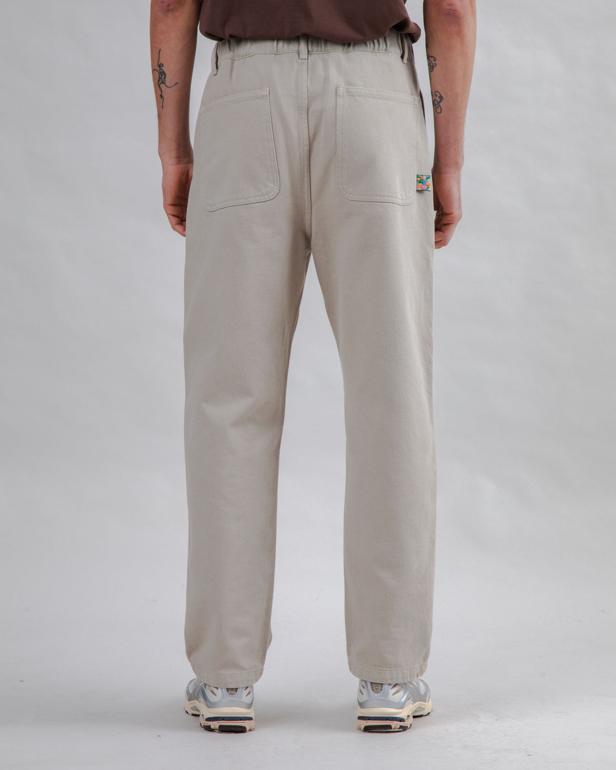 Loose Relaxed Pants Beige