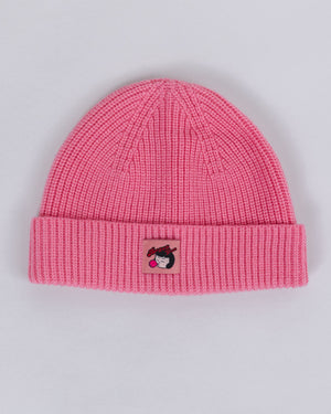 Wool Beanie Pink