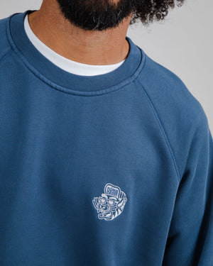 Asis Percales Tigris Sweatshirt Blue