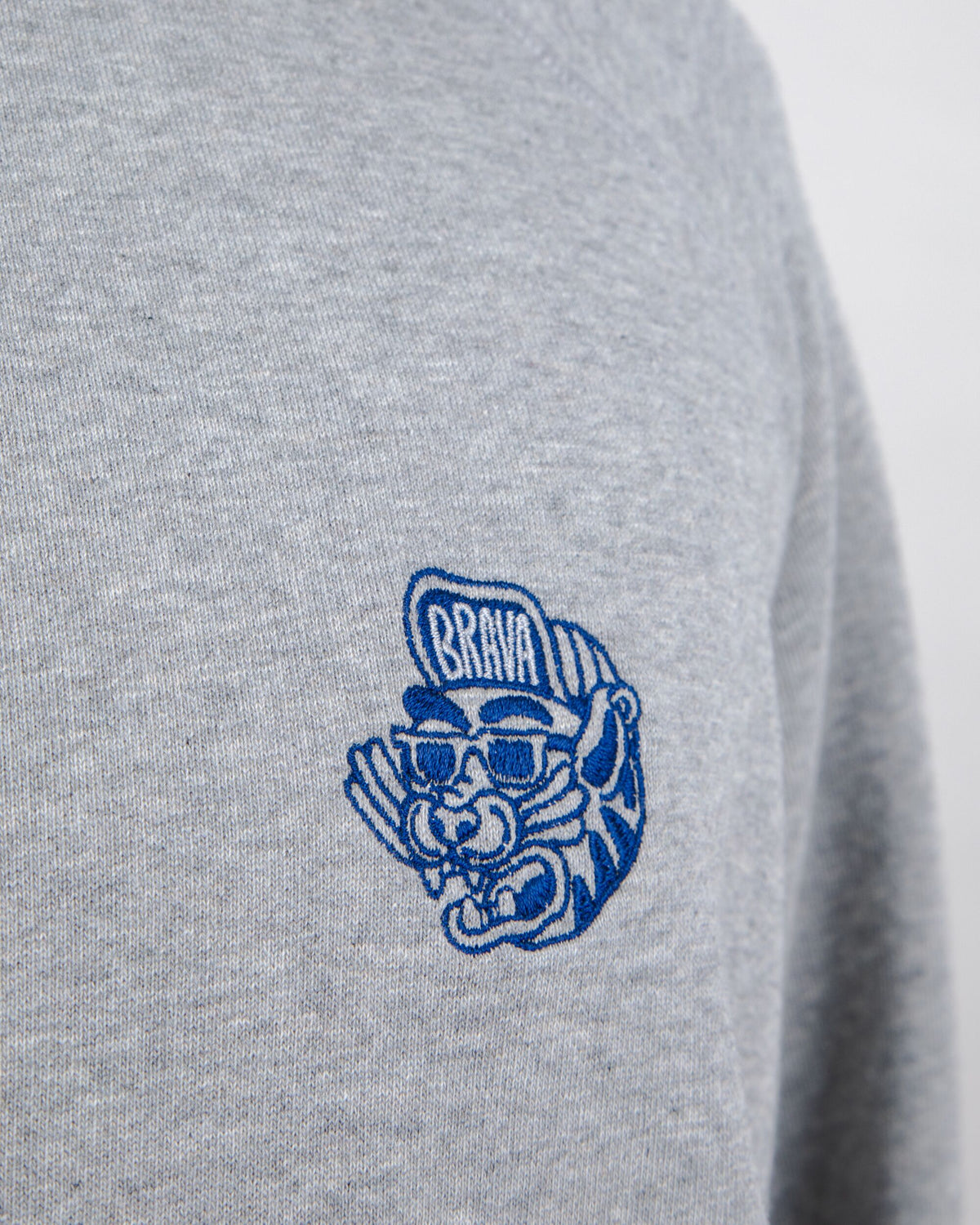 Asis Percales Tigris Sweatshirt Grey