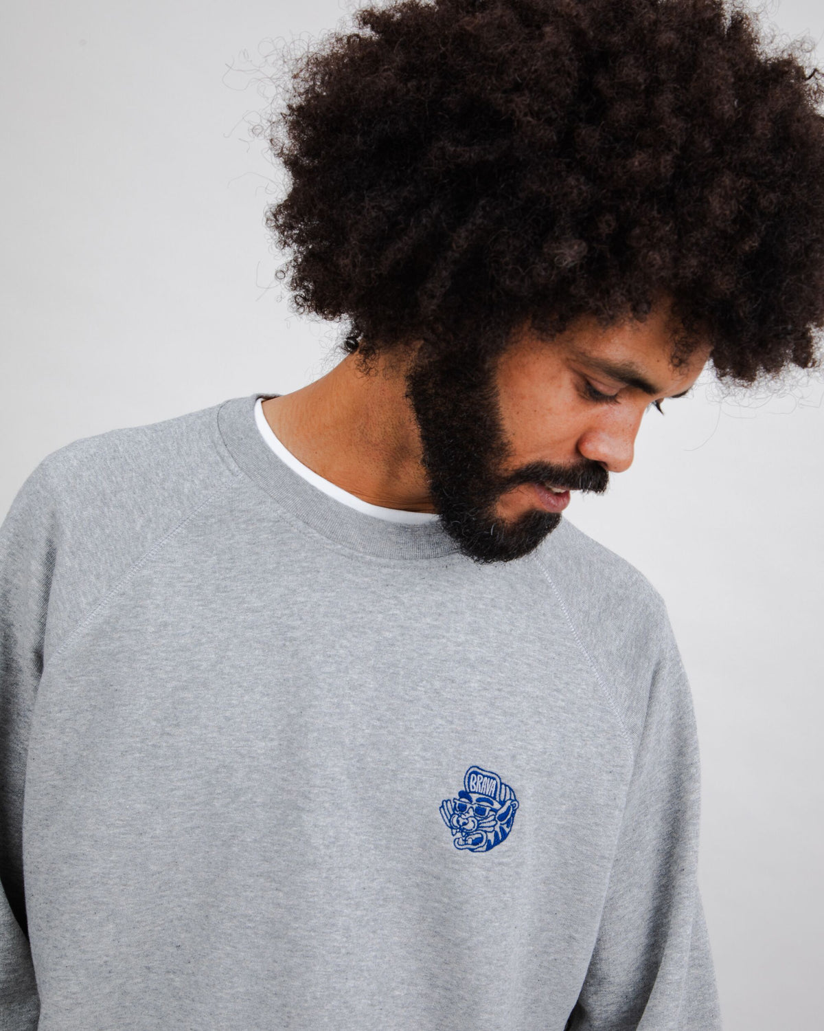 Asis Percales Tigris Sweatshirt Grey