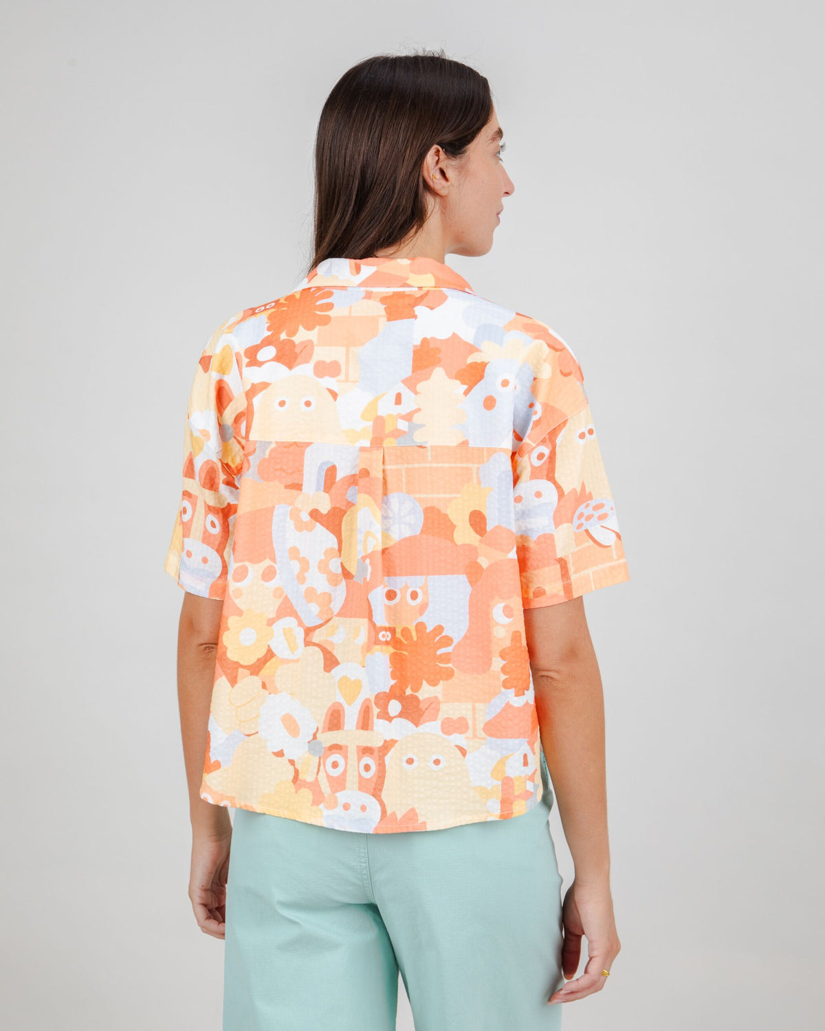 Geco Friends Oversize Cropped Blouse