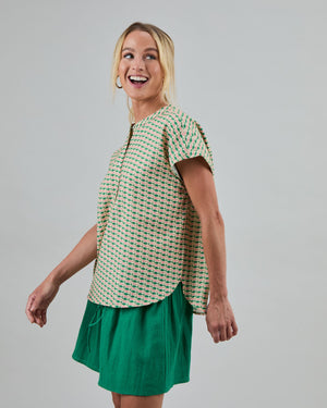 Sardinas Sleeveless Blouse Yellow