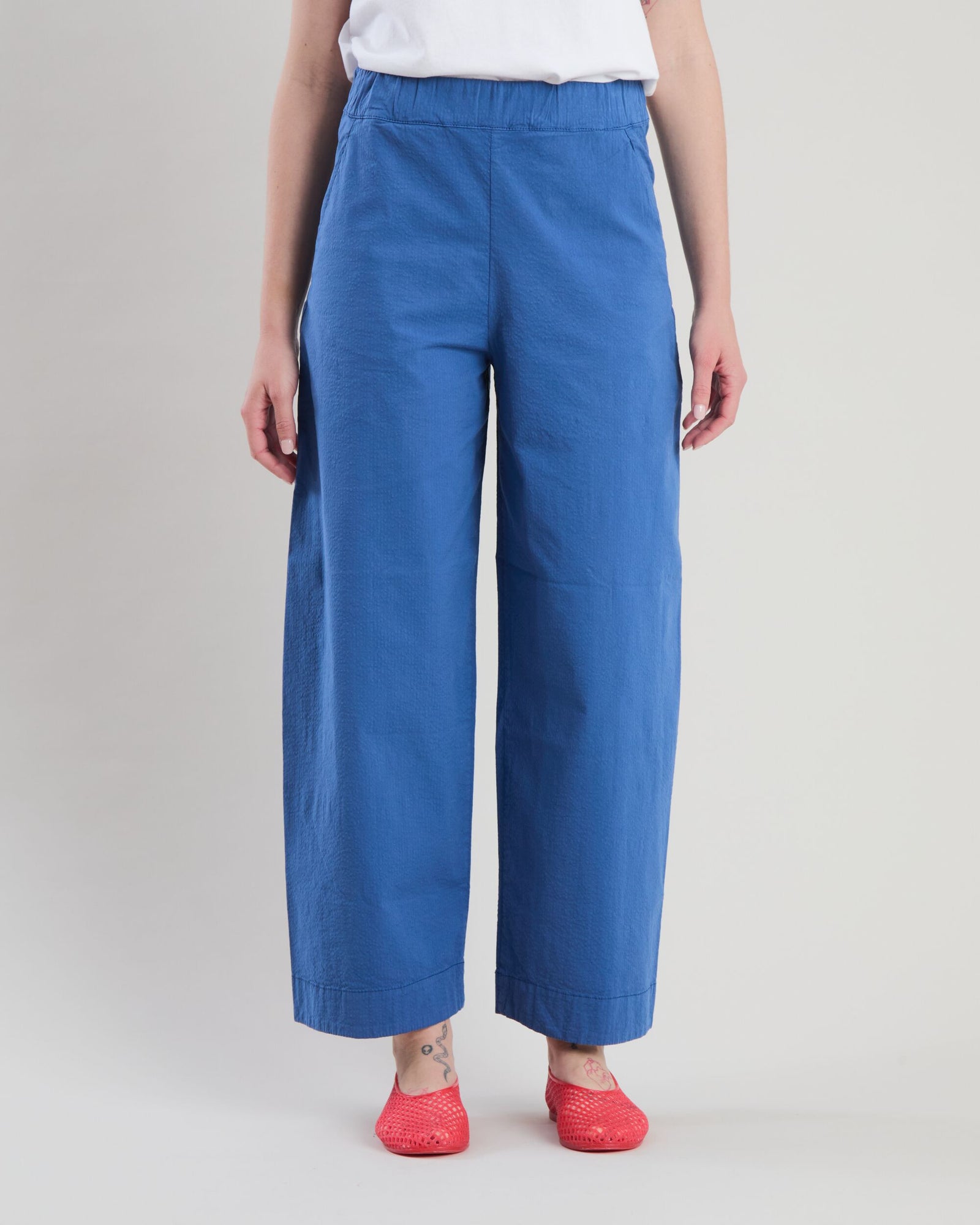 Picnic Oversize Pants Blue