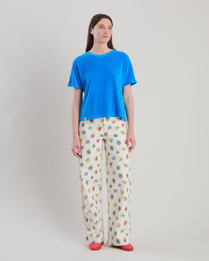 Terry oversize Tee Blue