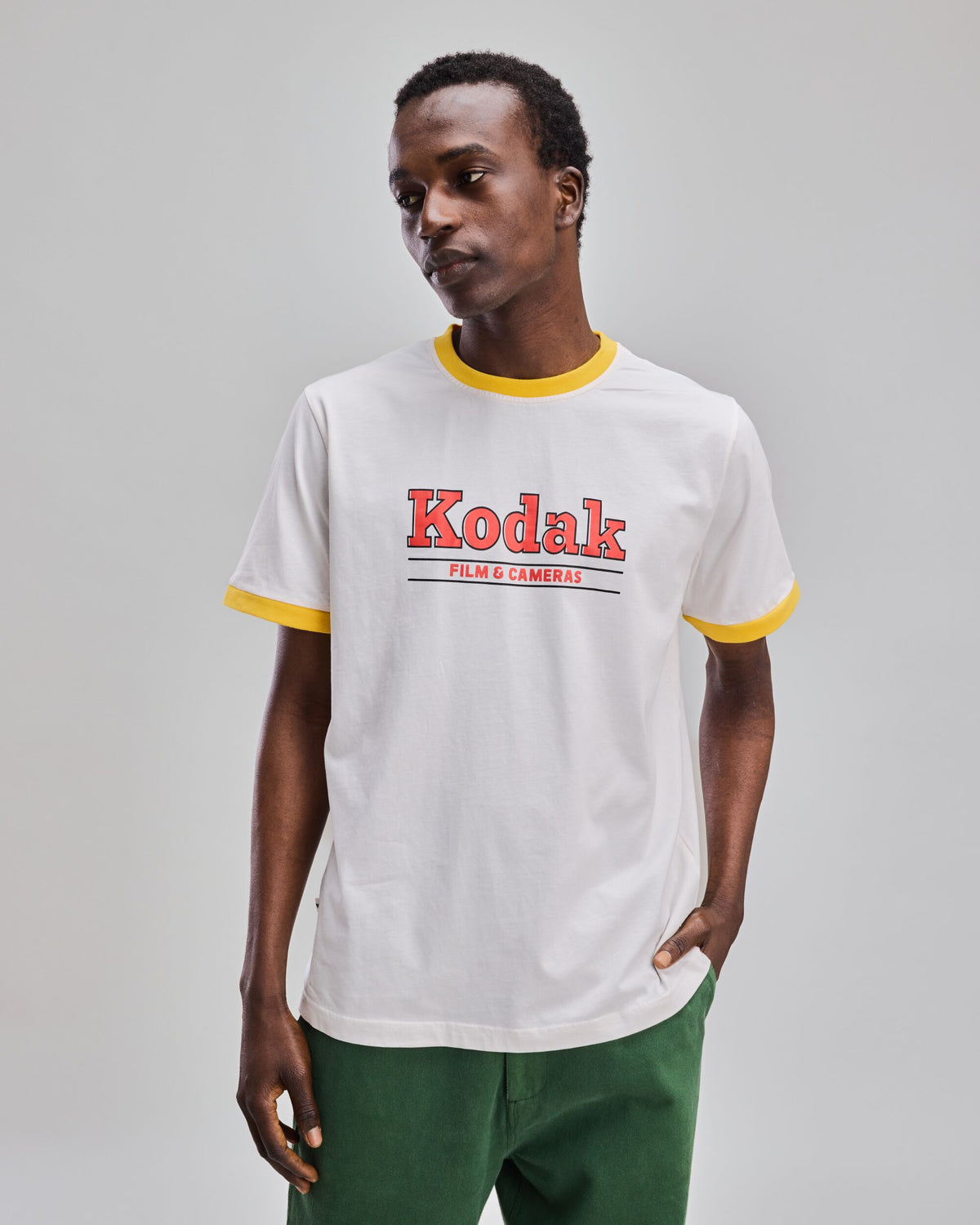 Kodak Retro FIlm Tshirt Ecru