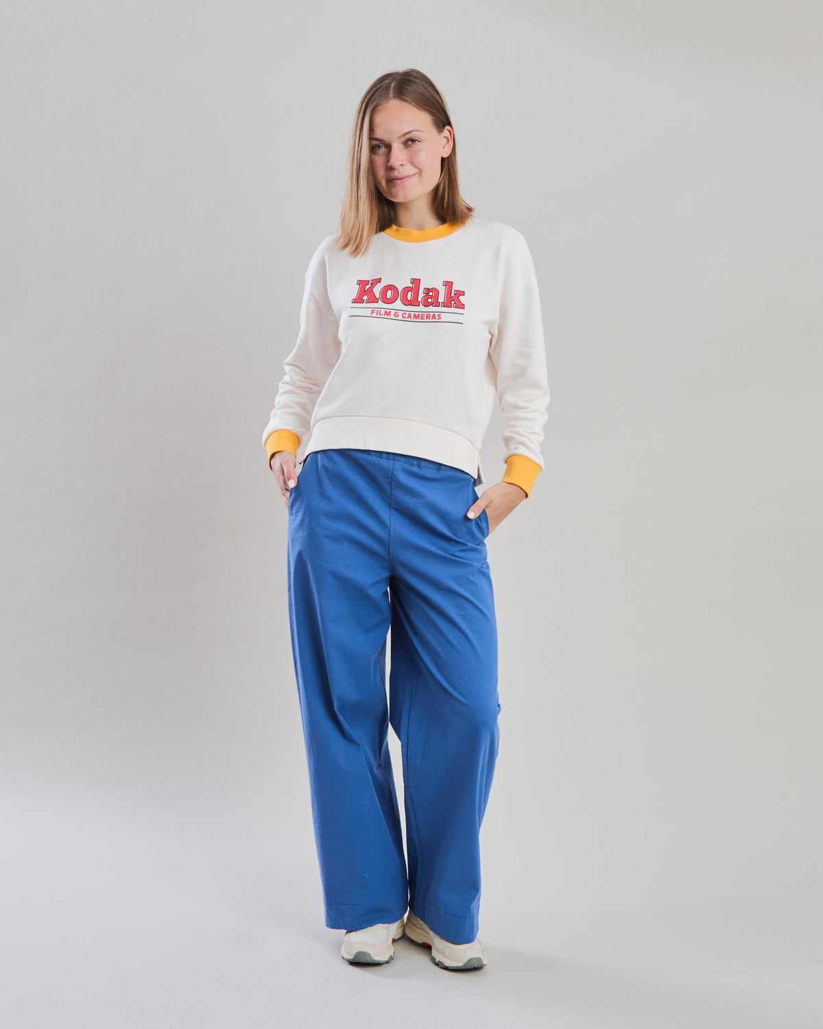 Kodak Retro FIlm Sweatshirt W Ecru
