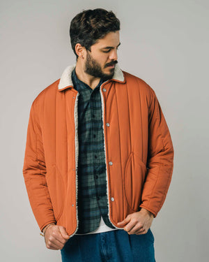 Padded Jacket Burnt Orange