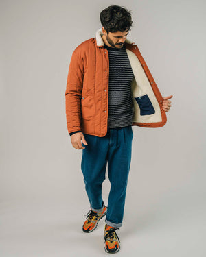 Padded Jacket Burnt Orange