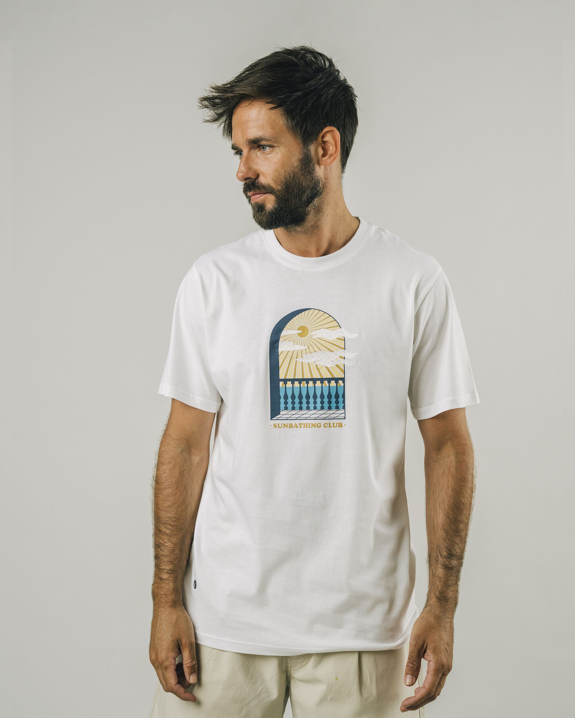 Sunbathing Club T-Shirt White