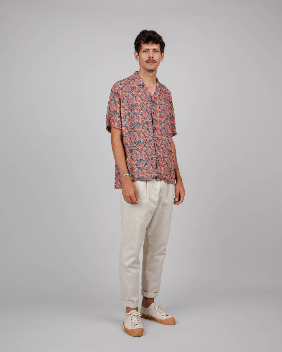 Asis Percales Passerine Aloha Shirt Coiro