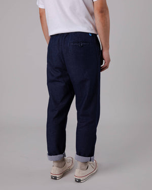 Flannel Comfort Chino Navy