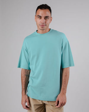 Interlock Oversized T-Shirt Ocean