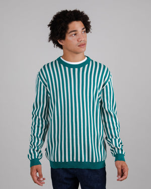 Stairs Crew Neck Sweater Ocean