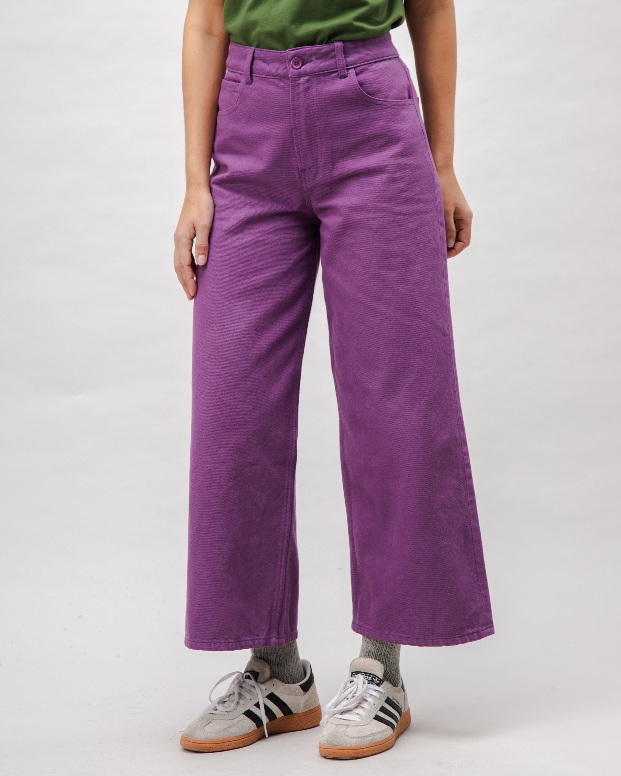 5 Pocket Cotton Twill Pants Orchid